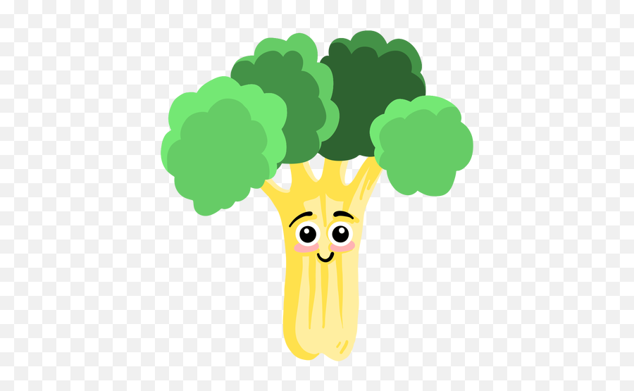 Leaf Broccoli Flat - Transparent Png U0026 Svg Vector Cartoon,Leaf Cartoon Png