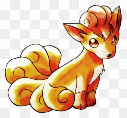 037 Vulpix Used Fire Blast And - Vulpix Pokemon Red Png,Vulpix Png