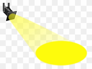 Cartoon Spotlight Clipart Image - png