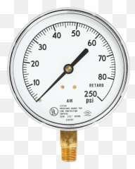 Airwaterretard Gauge 0 - 80250 Psi Steel Fire Equipment Gauge Png,Retard Png