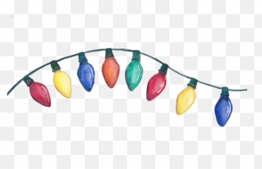 Christmas Lights Png - Bud