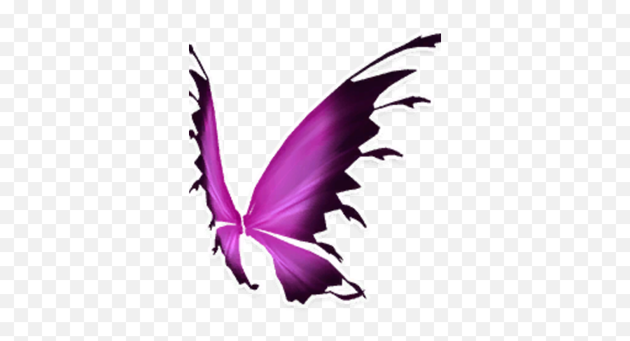 Pink Black Fairy Wings - Purple Fairy Wings Png,Fairy Wings Png