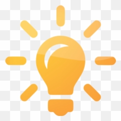 Lightbulb Icon Png Picture - Solution Black