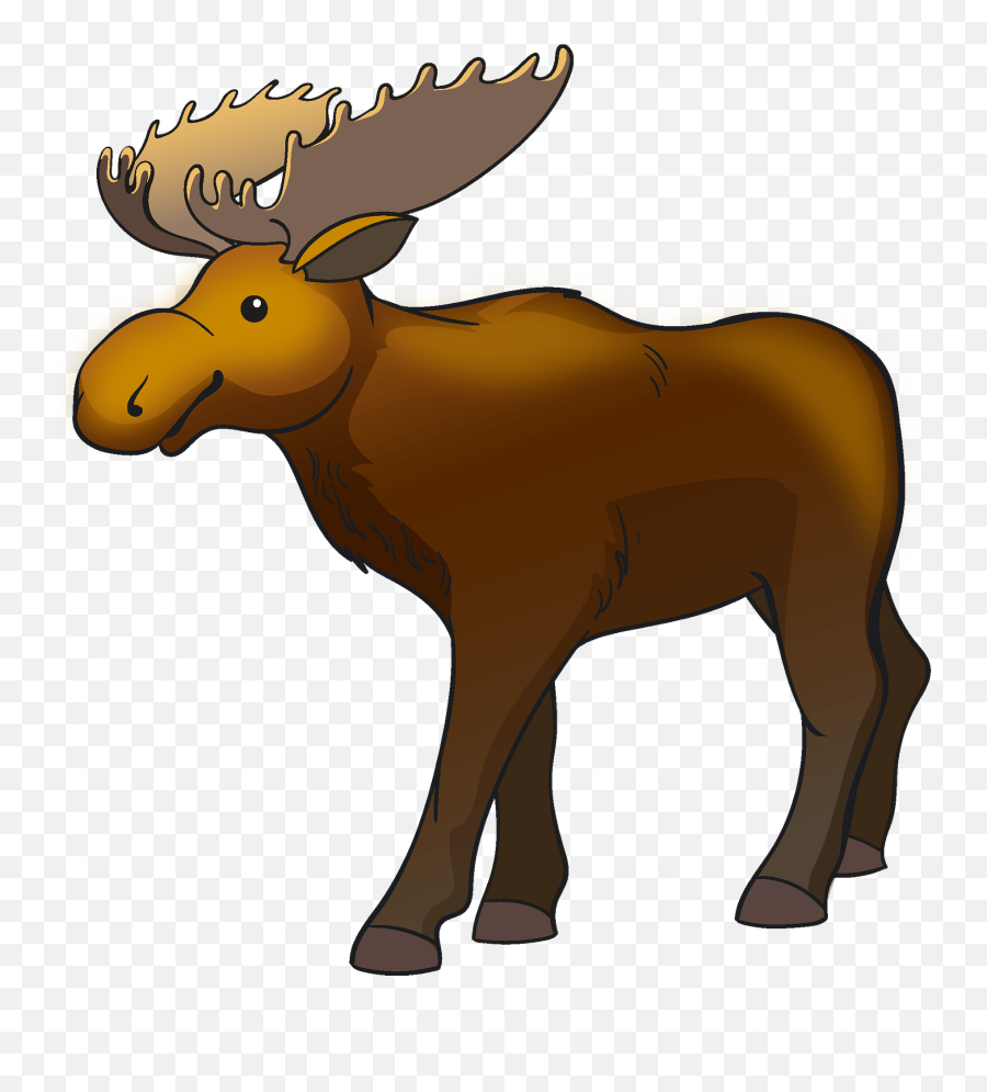Moose Clipart - Moose Clipart Png,Moose Png