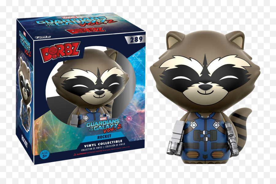 Guardians Of The Galaxy Vol 2 - Rocket Dorbz Vinyl Figure Guardians Of The Galaxy 2 Dorbz Funko Png,Guardians Of The Galaxy 2 Png