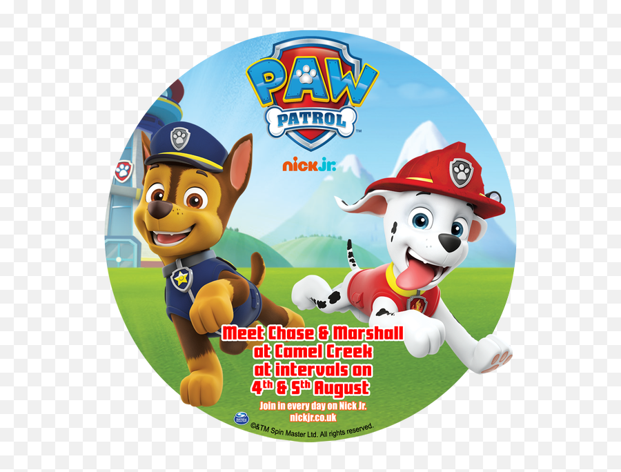 Money Off Paw Patrol Meet And Greet - Chase Paw Patrol Characters Png,Paw Patrol Chase Png