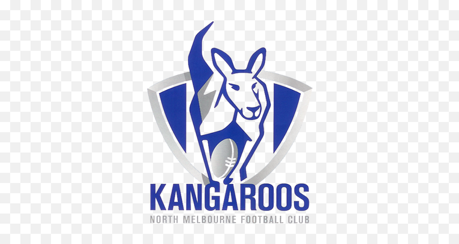 North Melbourne Football Club Logopedia Fandom - Kangaroo Afl North Melbourne Png,Kangaroo Logo