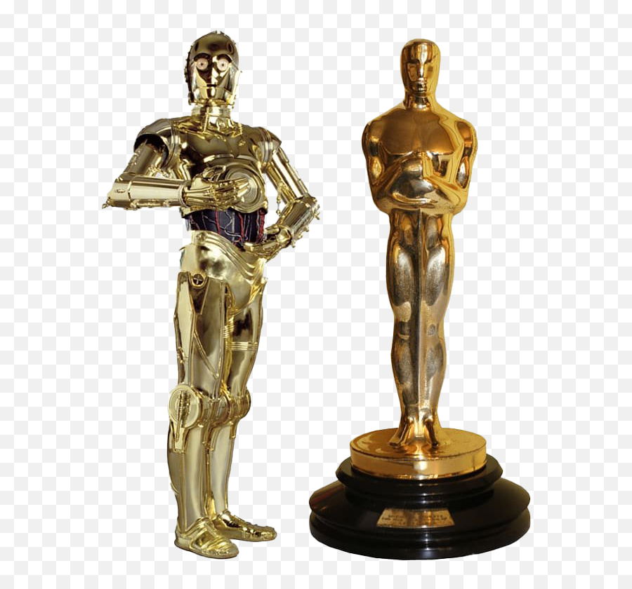 Academy Award Statue Png Image - Gold Guy From Star Wars,Trophy Transparent Background