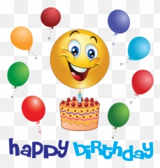 Birthday Boy Smiley Happy Emoji - Smiley Happy Birthday Emoji Png,Boy Emoji Png