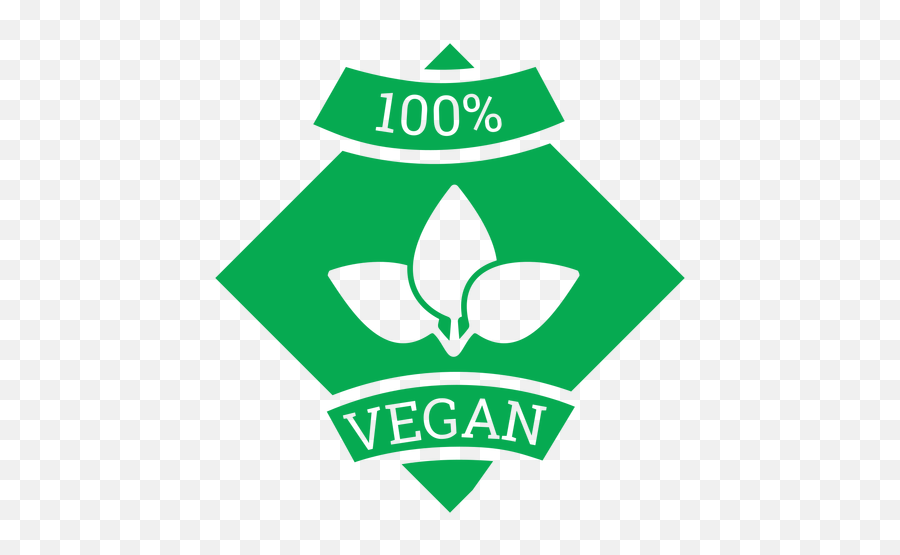 Vegan 100 Green Badge - Transparent Png U0026 Svg Vector File Transparent 100 Vegan Logo,Vegan Logo Png
