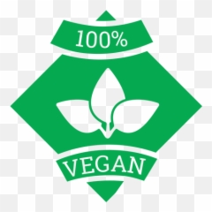 Vegan 100 Green Badge - Transparent Png U0026 Svg Vector File Transparent 100 Vegan Logo,Vegan Logo Png
