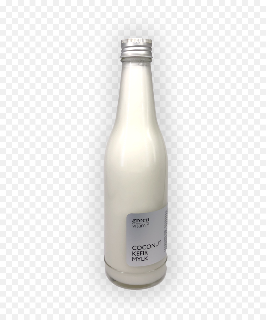 Healthy Lifestyle With Our Probiotic - Glass Bottle Png,Coconut Transparent
