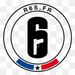 Logo R6 Noir 10001000 U2013 Fr Rainbow Six Siege - Tom Six Siege png