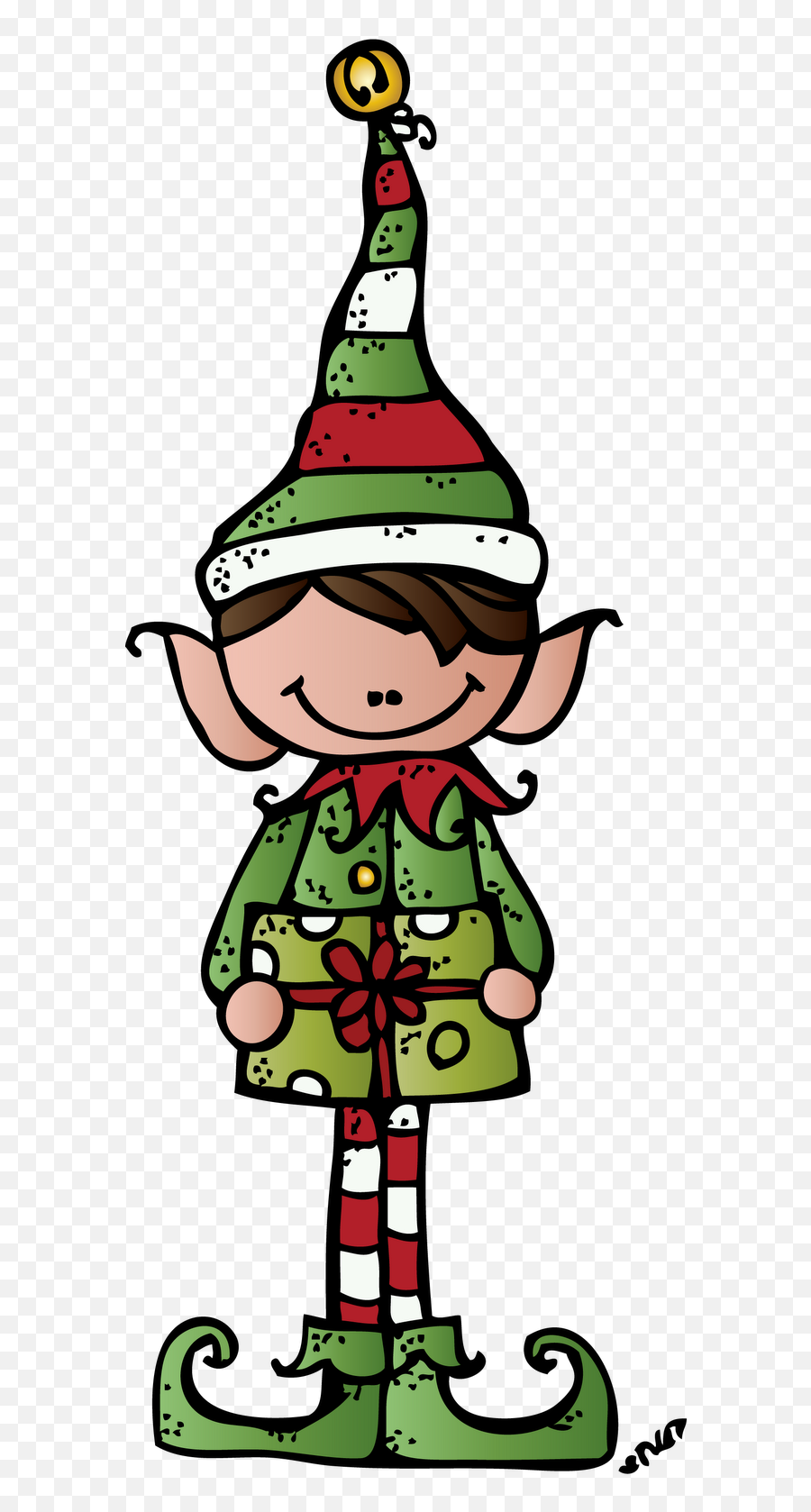 Elf - Melonheadz Christmas Clip Art Png,Elf On The Shelf Png