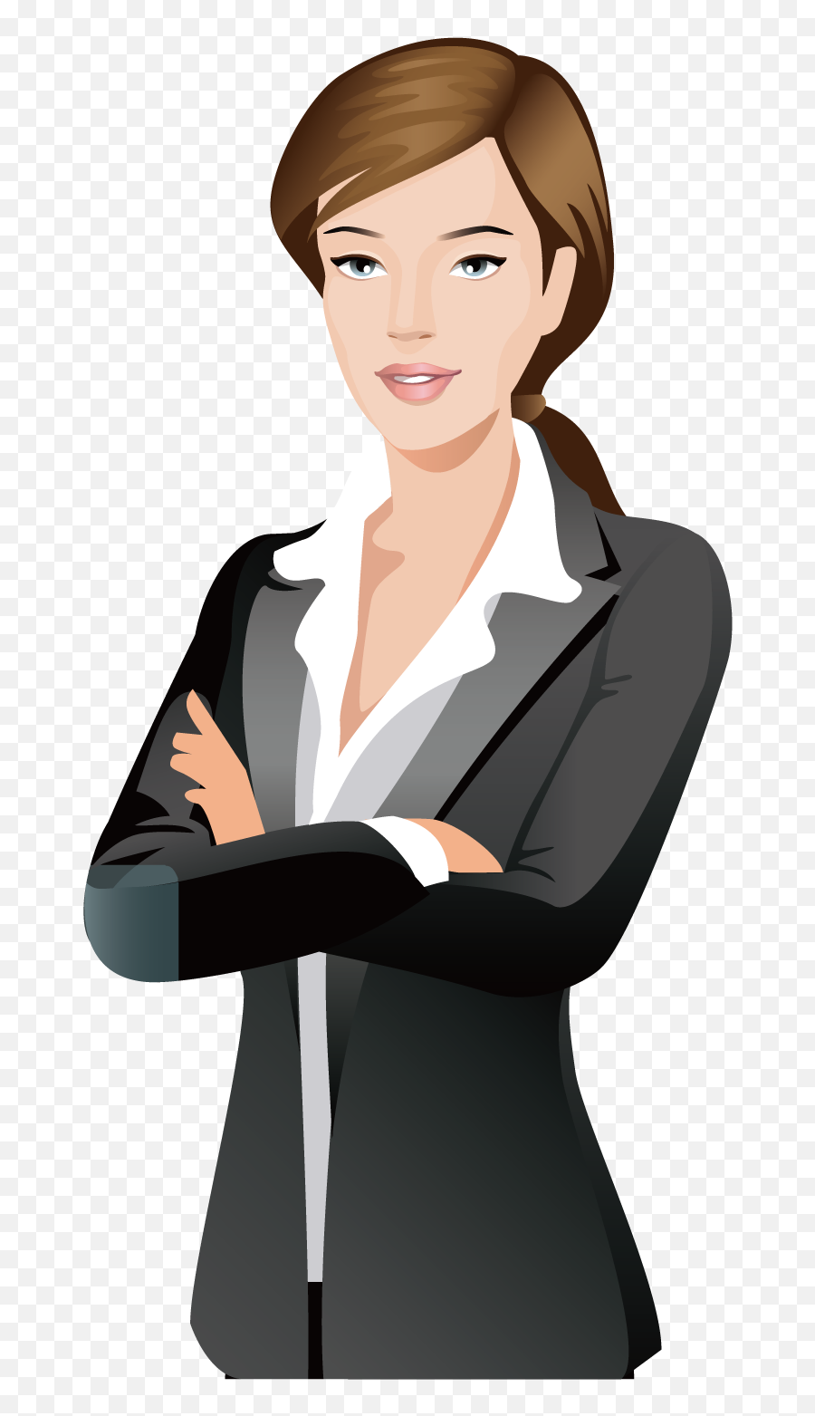 Business Woman Png Download - Cartoon Business Woman Png,Cartoon Woman Png