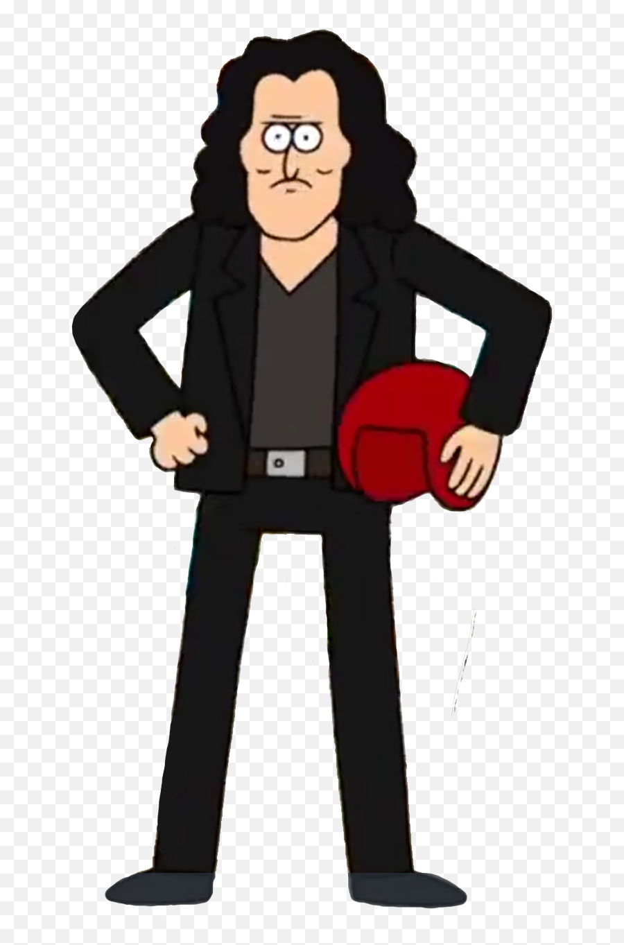 Tommy Wiseau Regular Show - Regular Show Tape Hunter Png,Tommy Wiseau Png