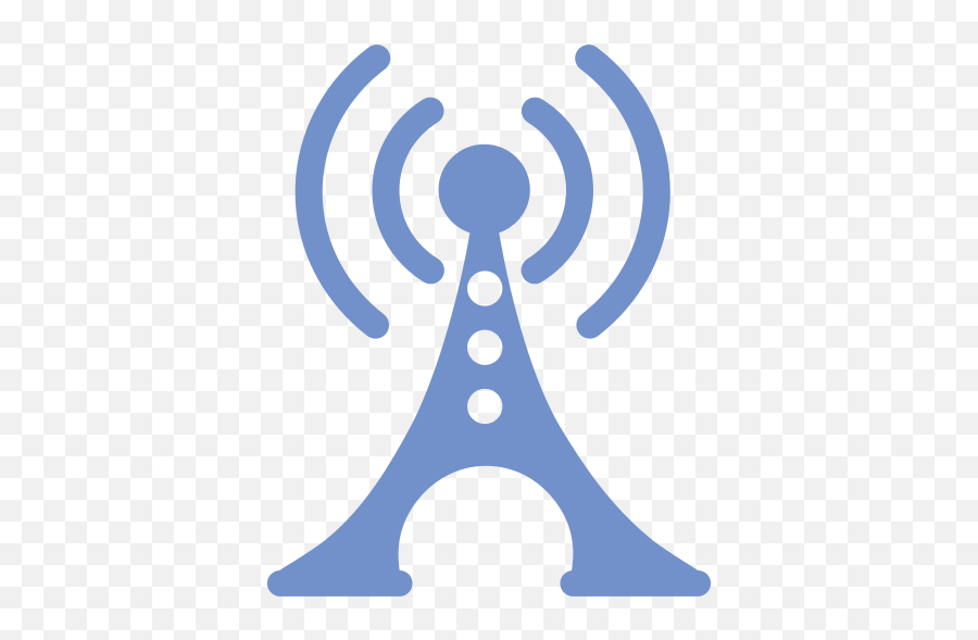 Signal Transmeter Icon - Wireless Communication Png,Radio Tower Png