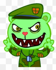 Evil Flippy Cozyforest Wiki Fandom - Happy Tree Friends Double Whammy png