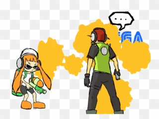 Jet Set Radio Inkling Transparent - Splatoon png