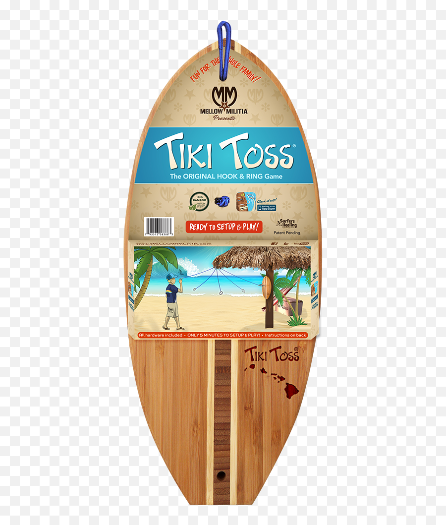 Tiki Toss Hawaiian Island - Tiki Toss Png,Hawaiian Islands Png
