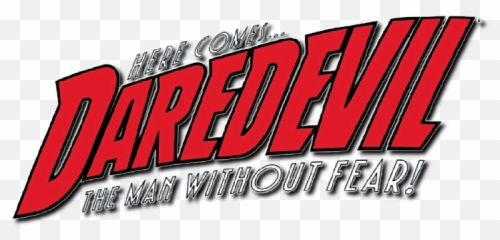 Daredevil Logo Png 8 Image - Daredevil Comic Title Logo,Daredevil Transparent