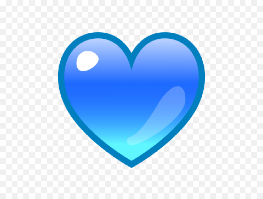 Blue Heart Emoji Transparent Emojidex Custom Service And - Love Blue Heart Emoji Png,Blue Heart Transparent