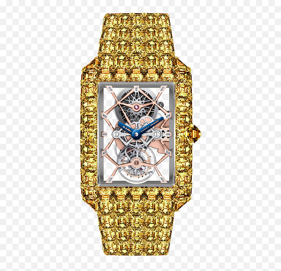 Millionnaire Yellow Diamonds Jacob U0026 Co Timepieces - Jacob Co Millionaire Png,Yellow Diamond Png
