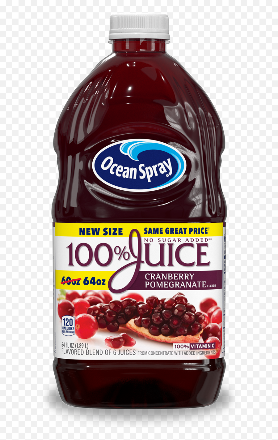 100 Juice Cranberry Pomegranate Ocean Spray Png Icon