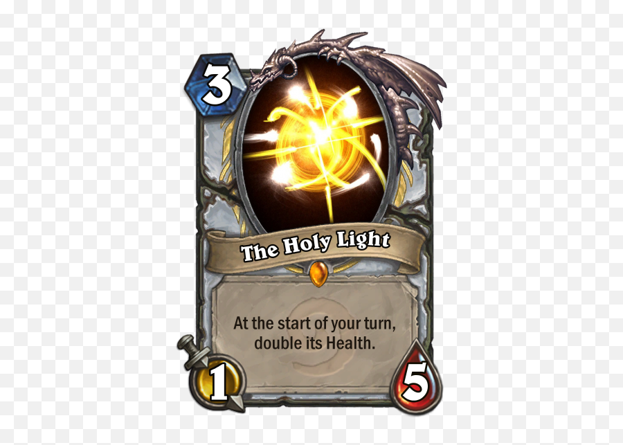 By The Holy Light Itu0027s Customhearthstone - Garona Hearthstone Png,Holy Priest Icon