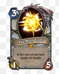 By The Holy Light Itu0027s Customhearthstone - Garona Hearthstone png