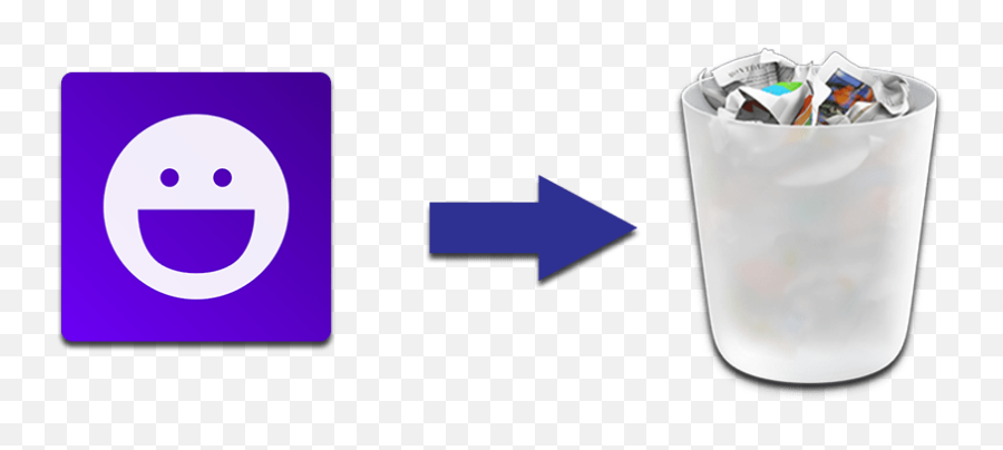 How To Uninstall Yahoo - U Shaped Png,New Yahoo Messenger Icon