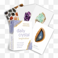 Daily Crystal Inspiration Card Deck Shop Our - A 52 Oracle For Finding Health Wealth And Balance png