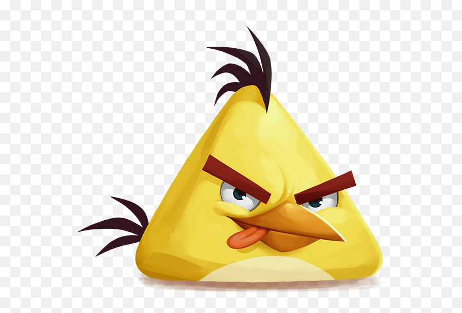 Angry Birds Movie - Chuck Angry Birds 2 Characters Png,Angry Birds Icon Set