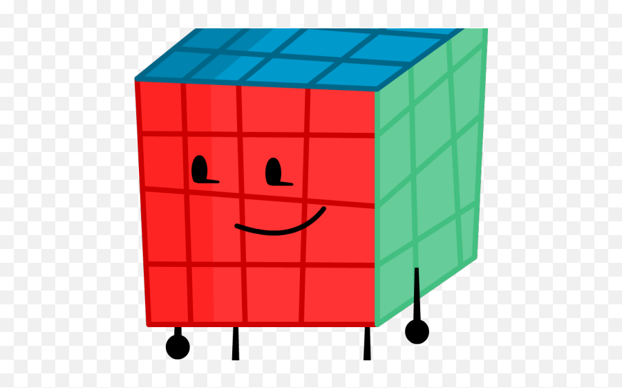 Ice Cube Clipart Object - Rubiku0027s Cube Png Download Rubix Cube With Legs,Ice Cube Png
