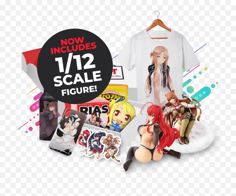 The Only Anime Crate With Figures Voting And Ecchi - Otaku Box Png,Anime Tik Tok Icon