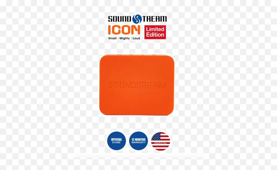 Legacy Icon Limited Edition By Soundstream - Red And Orange Horizontal Png,Icon Ltd
