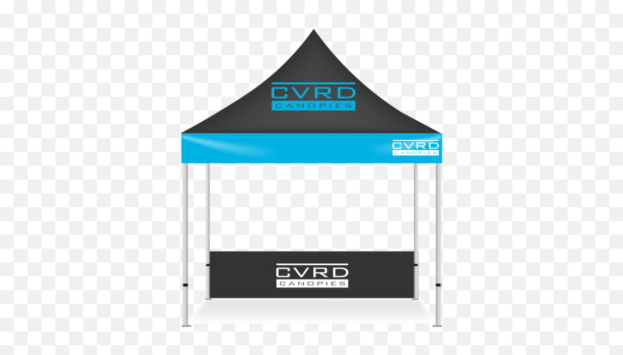 Cvrd Canopies Custom Printed Pop Up Tents And Trade Show - Pop Up Tent Template Png,Canopy Png