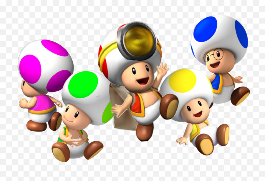 The Toad Brigade - Super Mario Galaxy 2 Characters Png,Super Mario Galaxy Logo