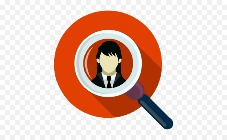Finding Your Ideal Consulting Clients - Magnifying Glass Png,Candidate Icon