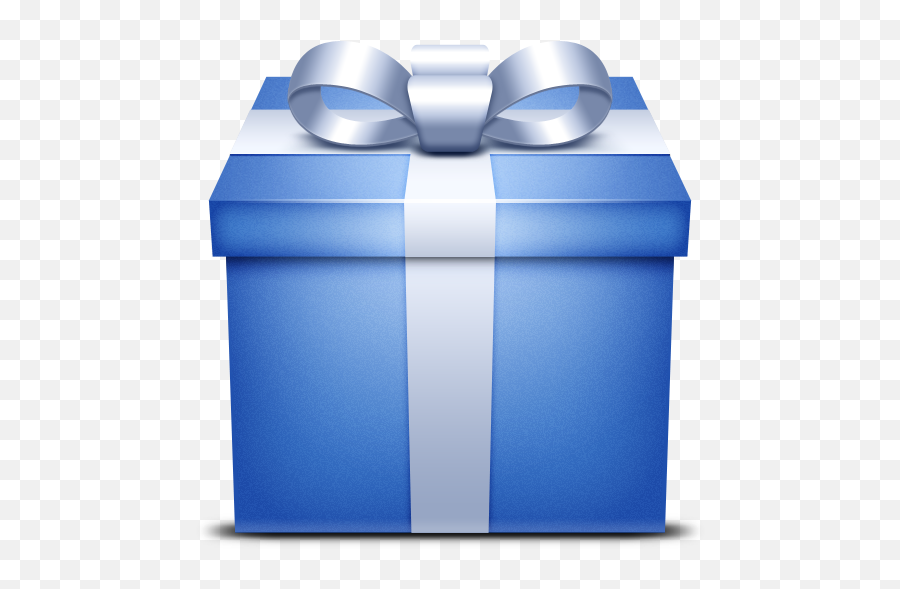 Blue Gift Present Icon - Blue Gift Box Icon Png,Present Png