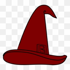 Wizard Hat Png Transparent Collections Dlfpt - Red