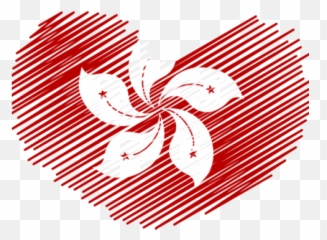 Hong Kong Profile Picture Filter Overlay For Facebook - Hong Kong Flag Heart Png,Facebook Heart Png