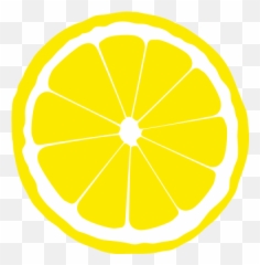 Lemon Clipart Png Transparent - Circle,Lemon Clipart Png