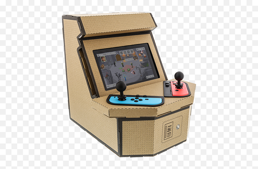 Is This Cardboard Arcade Machine The Best Thing You Can Do - Arcade De Nintendo Switch Png,Arcade Cabinet Png