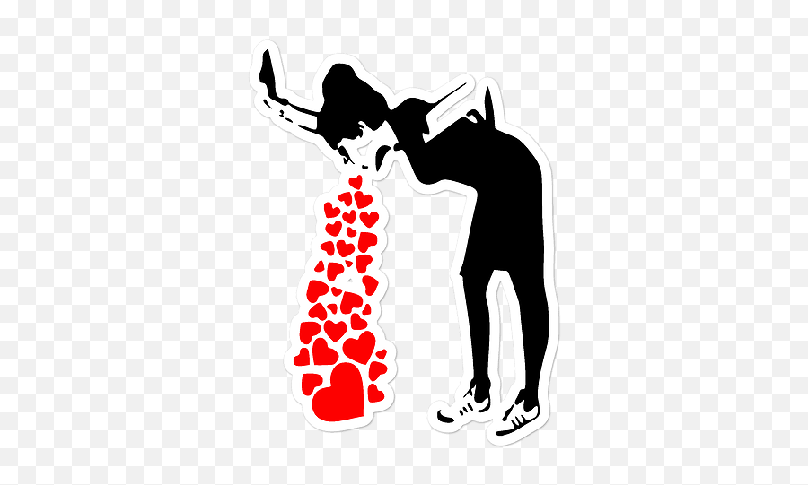 Sticker Banksy 09 - Banksy Lovesick Png,Banksy Png