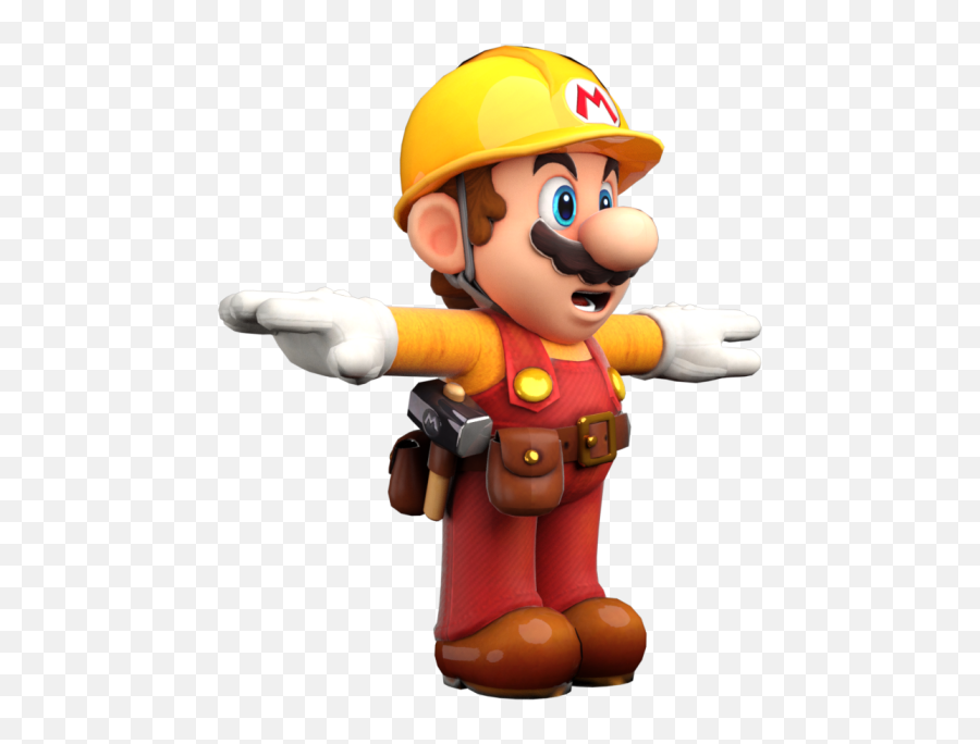 Nintendo Switch - Super Mario Odyssey Mario Builder Mario T Pose Png,Mario Png