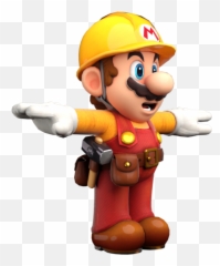 Nintendo Switch - Super Mario Odyssey Builder T Pose Png