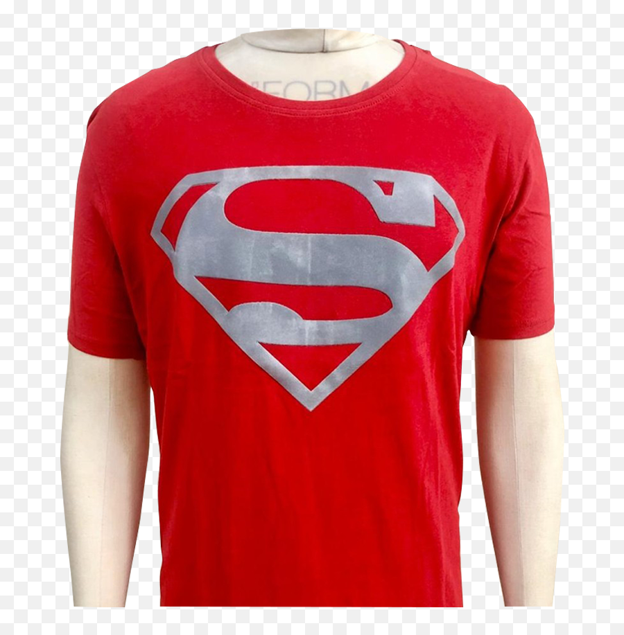 Half Sleeve Superman T - Shirt For Men Red Evaly Limited Active Shirt Png,Red Superman Logo