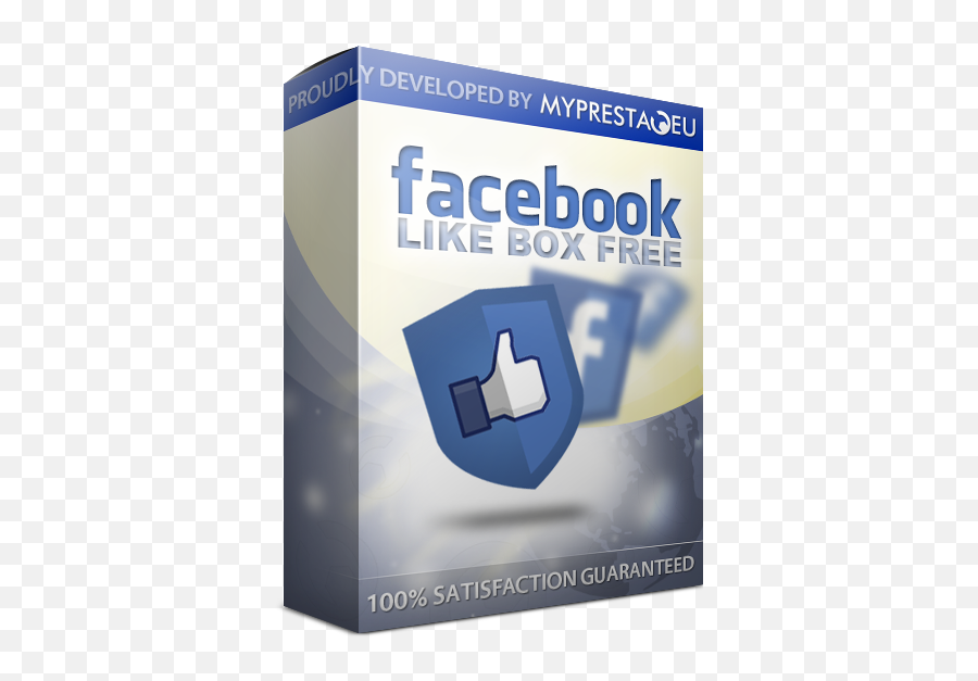 Prestashop Facebook Like Box Free - Box Facebook Png,Facebook Like Logo