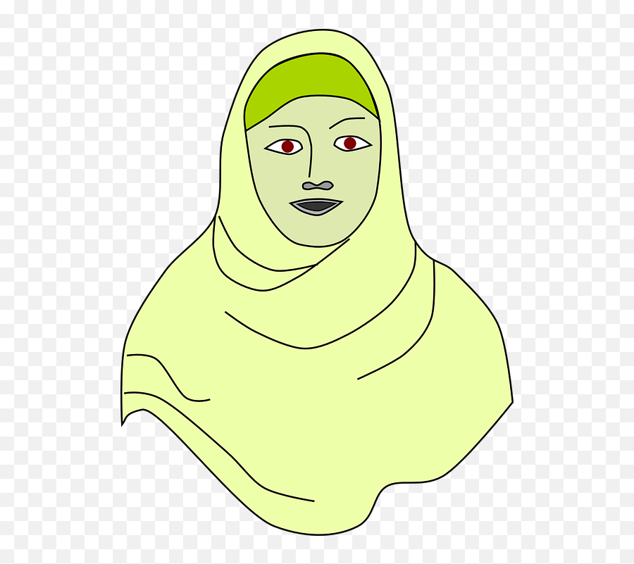 Lady Female Headscarf - Free Vector Graphic On Pixabay Islamic Hijab Png,Veil Png